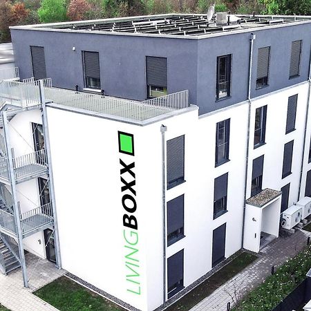 Livingboxx Karlsruhe - Messe I Neuwertige Apartments Mit Kueche 赖因斯特滕 外观 照片